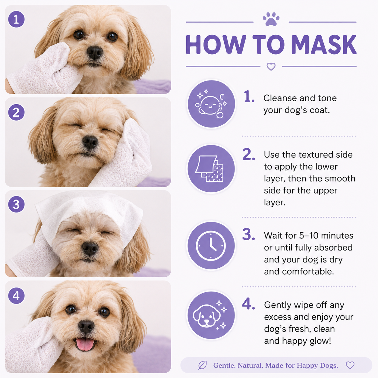 2-Minute Bath Pet Wipes