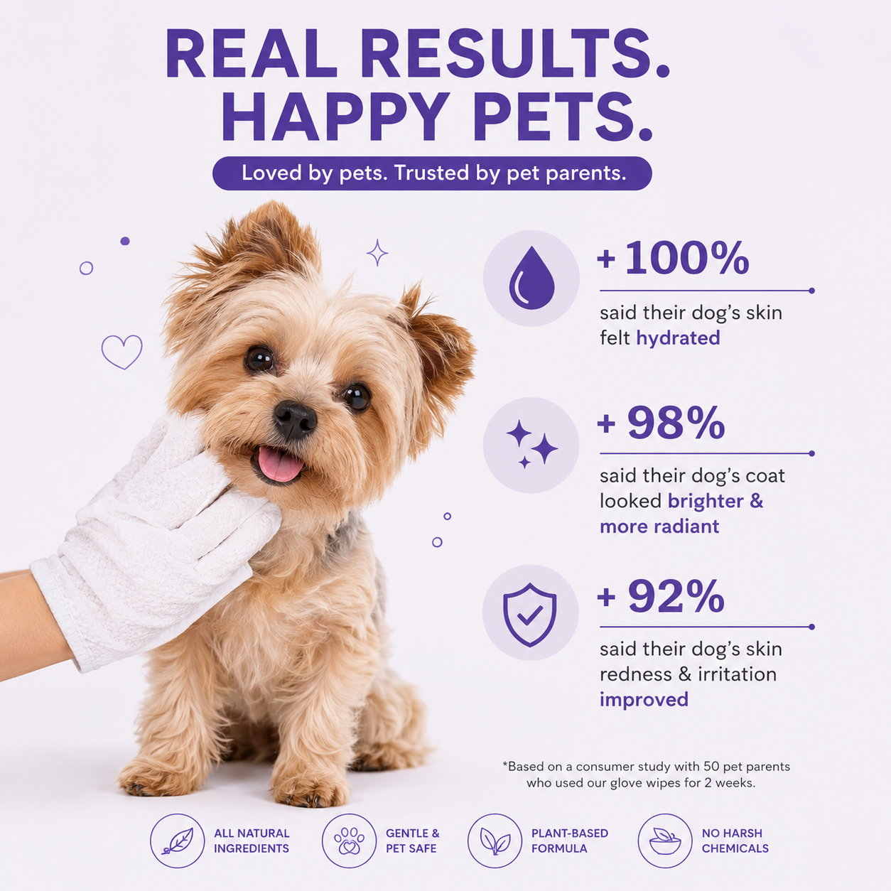 2-Minute Bath Pet Wipes